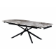 Керамический стол Vetro Mebel Пино TML-1200 Патагония / Черный