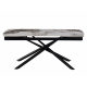 Керамический стол Vetro Mebel Пино TML-1200 Патагония / Черный