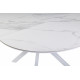 Керамічний стіл Офелія TML-1250 Калакатта Крістал / Білий