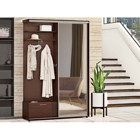 Прихожая-купе Хит (Зеркало) Комфорт Меблі — 10 цветов