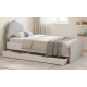 Кровать с ящиком Cloud Viorina-Deko Allure Cool Grey