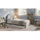 Ліжко із шухлядою Cloud Viorina-Deko Allure Cool Grey