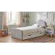 Ліжко із шухлядою Cloud Viorina-Deko Allure Cool Grey