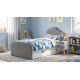 Ліжко із шухлядою Cloud Viorina-Deko Allure Cool Grey