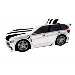 Кровать с подъемным механизмом+матрас Viorina-Deko Premium BMW Белый