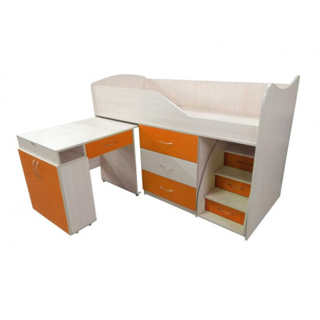 Кровать-комната №5 со столом Viorina-Deko Оранж