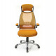 Кресло офисное с сетчатой спинкой Винд PL TILT оранж А-класс