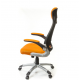Кресло офисное с сетчатой спинкой Винд PL TILT оранж А-класс