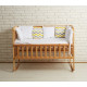 Кроватка детская на полозьях деревянная Goydalka Ameli 1B215-2 Бук