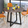 Стіл круглий Бланк 100 см Loft design