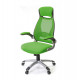 Кресло офисное с сетчатой спинкой Винд PL TILT зеленый А-класс