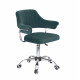Кресло офисное Onder Mebli Jeff CH-Office Бархат Зеленый В-1003
