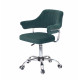 Кресло офисное Onder Mebli Jeff CH-Office Бархат Зеленый В-1003