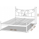 Кровать двуспальная железная Луиза Металл-Дизайн