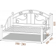 Диван-кровать односпальная с ковкой Леон Металл-Дизайн