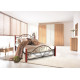 Ліжко Джоконда на дерев'яних ніжках Метал-Дизайн