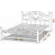 Кровать двухспальная Джоконда на деревянных ножках Металл-Дизайн