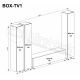 Меблева стінка Кубика Cubika V1.1 MiroMark