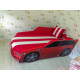 Ліжко з підйомним механізмом + матрац Viorina-deko premium BMW Червоний