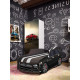 Кровать+матрас Viorina-Deko Premium Р006 Mercedes Черный