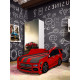 Кровать+матрас Viorina-Deko Premium Р006 Mercedes Красный