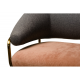 Кресло Адель (серый+розовый) Vetro Mebel