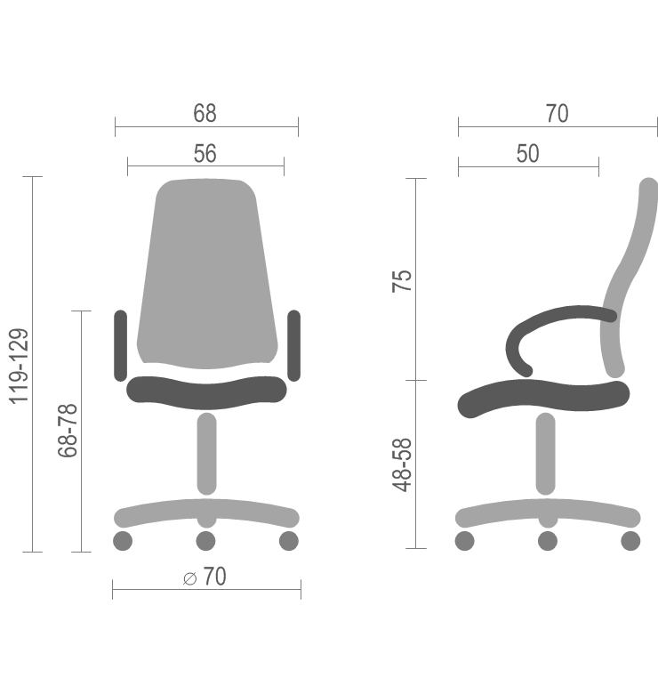 Кресло для руководителя анатомическое Валенсия Soft EX MB зеленый А-класс