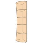 Шафа-купе ШК 240х60x240 (3Ф) Алекса