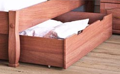 Кровать деревянная на ламелях Альфа-4 ТеМП