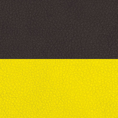 Экокожа PRIME PU Black-yellow